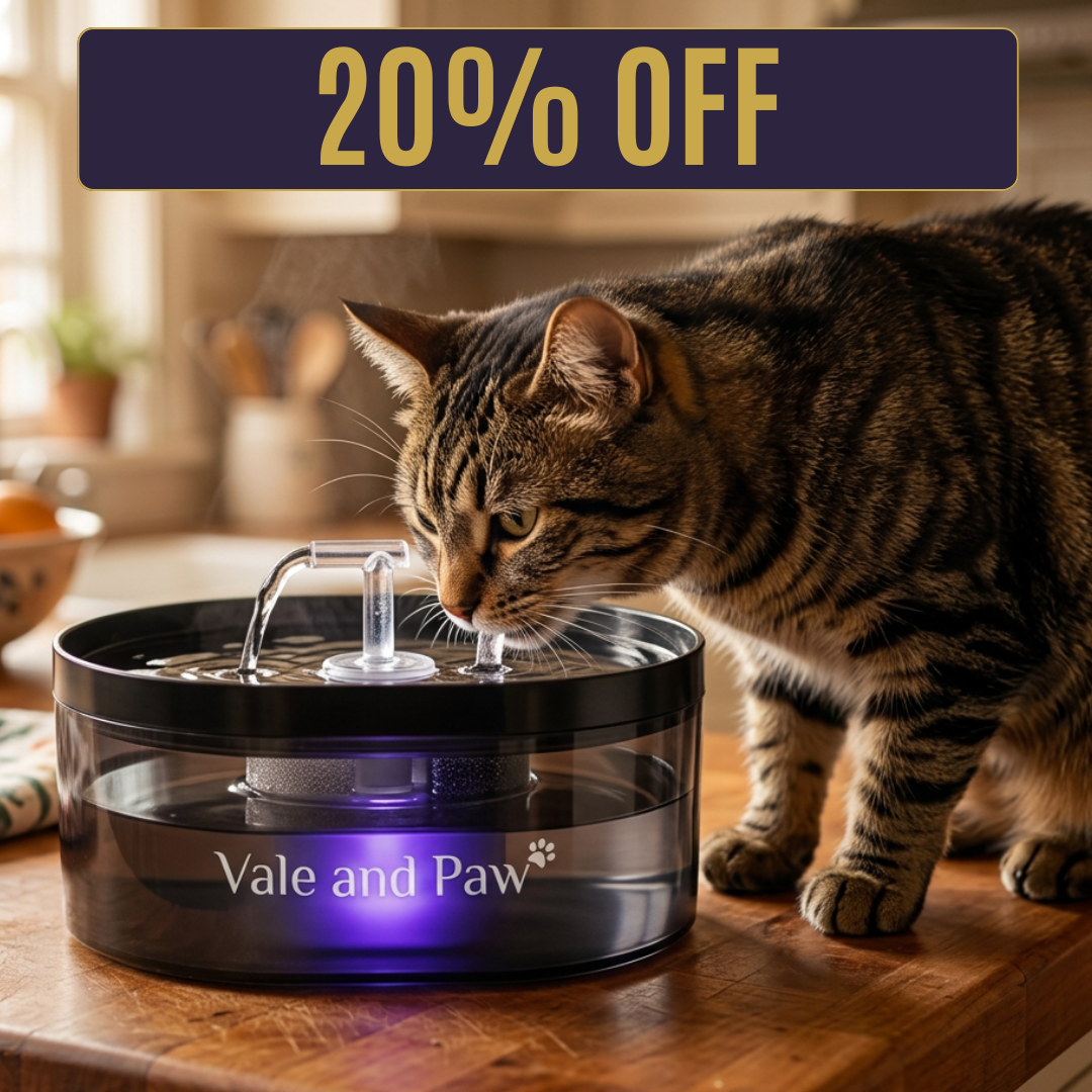 Vale & Paw - Pet Water Fountain - 20% OFF