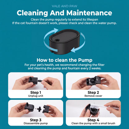 Vale & Paw - Pet Water Fountain - 50% OFF + FREE GIFTS