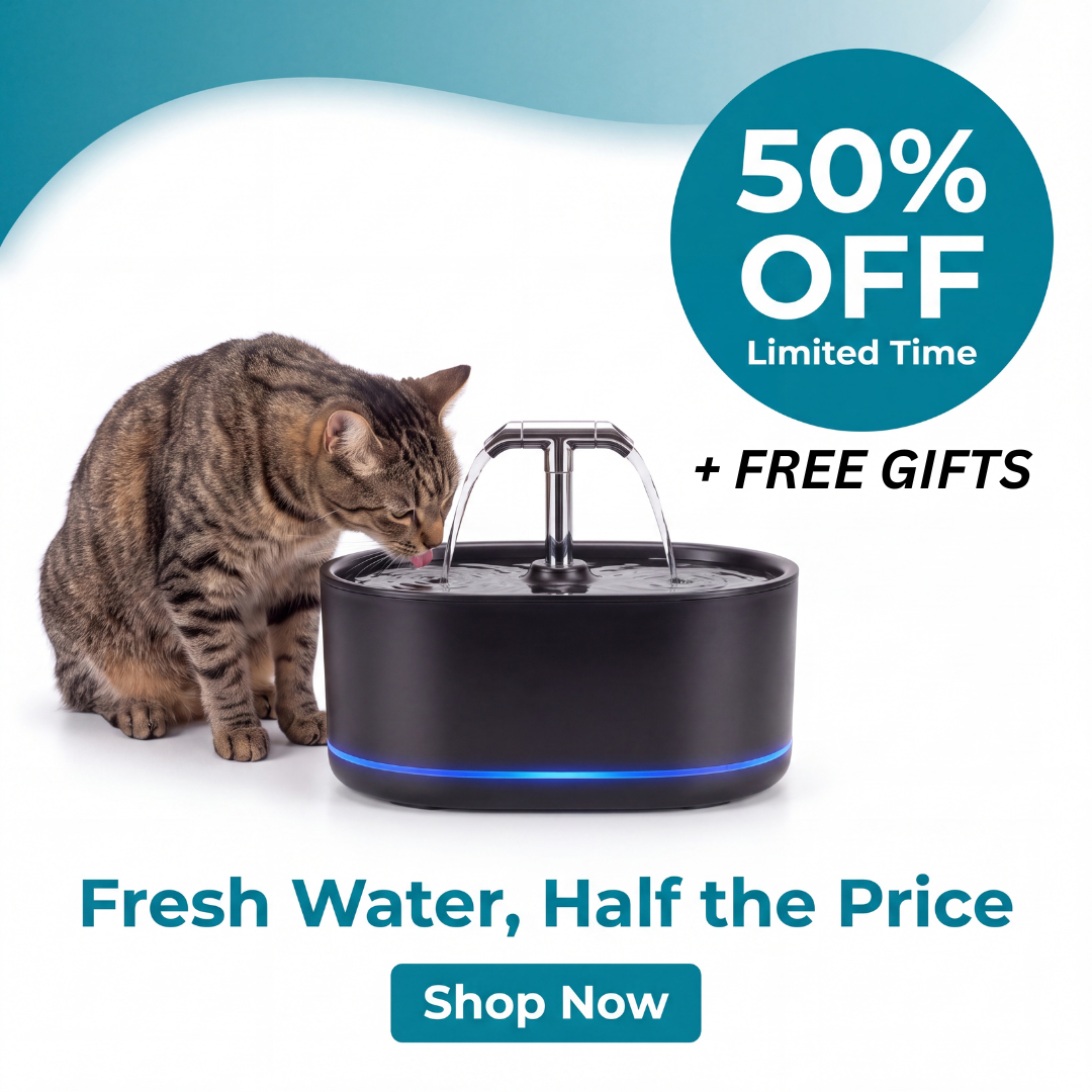 Vale & Paw - Pet Water Fountain - 50% OFF + FREE GIFTS